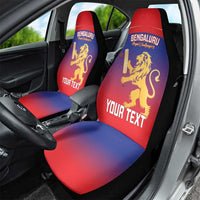 Custom Bengaluru India Cricket Car Seat Cover Go Champions