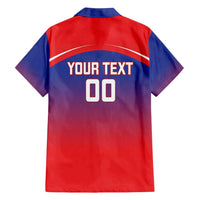 Custom Bengaluru India Cricket Family Matching Tank Maxi Dress and Hawaiian Shirt Go Champions