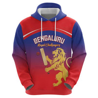 Custom Bengaluru India Cricket Hoodie Go Champions