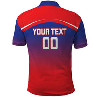 Custom Bengaluru India Cricket Polo Shirt Go Champions