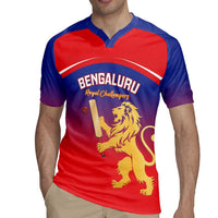 Custom Bengaluru India Cricket Rugby Jersey Go Champions