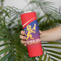 Custom Bengaluru India Cricket Skinny Tumbler Go Champions