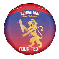 Custom Bengaluru India Cricket Spare Tire Cover Go Champions