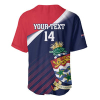 Custom Cayman Islands Cricket Baseball Jersey 2025 Sporty Style