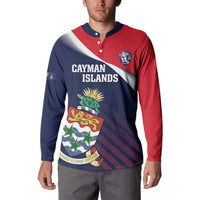 Custom Cayman Islands Cricket Button Sweatshirt 2025 Sporty Style