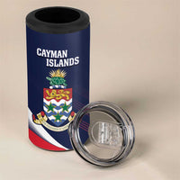 Custom Cayman Islands Cricket 4 in 1 Can Cooler Tumbler 2025 Sporty Style
