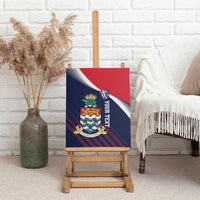 Custom Cayman Islands Cricket Canvas Wall Art 2025 Sporty Style