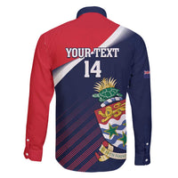 Custom Cayman Islands Cricket Family Matching Long Sleeve Bodycon Dress and Hawaiian Shirt 2025 Sporty Style