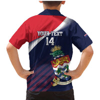 Custom Cayman Islands Cricket Family Matching Mermaid Dress and Hawaiian Shirt 2025 Sporty Style