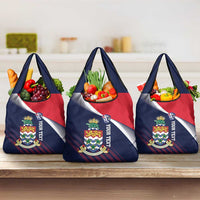 Custom Cayman Islands Cricket Grocery Bag 2025 Sporty Style