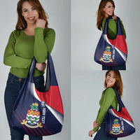 Custom Cayman Islands Cricket Grocery Bag 2025 Sporty Style