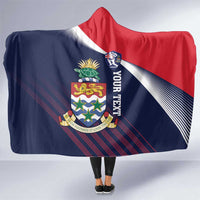 Custom Cayman Islands Cricket Hooded Blanket 2025 Sporty Style