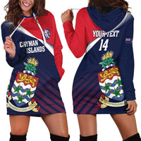 Custom Cayman Islands Cricket Hoodie Dress 2025 Sporty Style