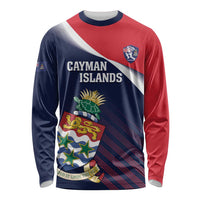 Custom Cayman Islands Cricket Long Sleeve Shirt 2025 Sporty Style