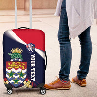 Custom Cayman Islands Cricket Luggage Cover 2025 Sporty Style