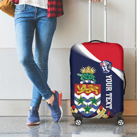 Custom Cayman Islands Cricket Luggage Cover 2025 Sporty Style