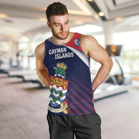Custom Cayman Islands Cricket Men Tank Top 2025 Sporty Style