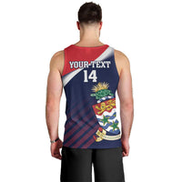 Custom Cayman Islands Cricket Men Tank Top 2025 Sporty Style