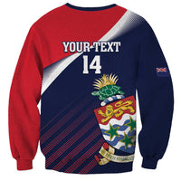 Custom Cayman Islands Cricket Sweatshirt 2025 Sporty Style