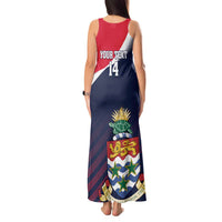 Custom Cayman Islands Cricket Tank Maxi Dress 2025 Sporty Style