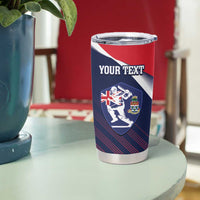 Custom Cayman Islands Cricket Tumbler Cup 2025 Sporty Style