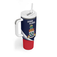 Custom Cayman Islands Cricket Tumbler With Handle 2025 Sporty Style