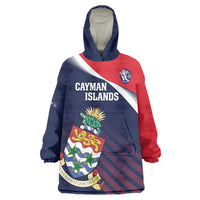 Custom Cayman Islands Cricket Wearable Blanket Hoodie 2025 Sporty Style