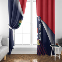 Custom Cayman Islands Cricket Window Curtain 2025 Sporty Style