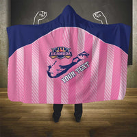 Custom Bermuda Cricket Hooded Blanket Go Gombey Warriors