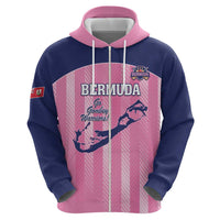 Custom Bermuda Cricket Hoodie Go Gombey Warriors