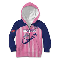 Custom Bermuda Cricket Kid Hoodie Go Gombey Warriors