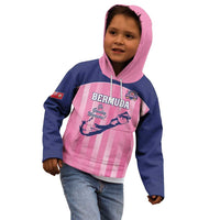Custom Bermuda Cricket Kid Hoodie Go Gombey Warriors