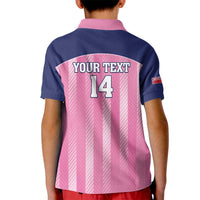 Custom Bermuda Cricket Kid Polo Shirt Go Gombey Warriors