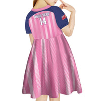 Custom Bermuda Cricket Kid Short Sleeve Dress Go Gombey Warriors
