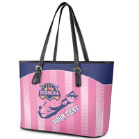 Custom Bermuda Cricket Leather Tote Bag Go Gombey Warriors