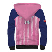 Custom Bermuda Cricket Sherpa Hoodie Go Gombey Warriors