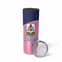 Custom Bermuda Cricket Skinny Tumbler Go Gombey Warriors
