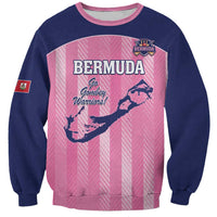 Custom Bermuda Cricket Sweatshirt Go Gombey Warriors