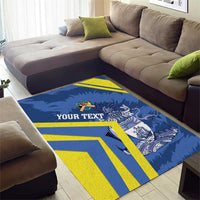Custom The Bahamas Cricket Area Rug Come On Bahamian