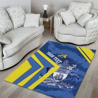 Custom The Bahamas Cricket Area Rug Come On Bahamian