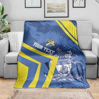 Custom The Bahamas Cricket Blanket Come On Bahamian