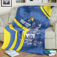 Custom The Bahamas Cricket Blanket Come On Bahamian