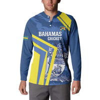 Custom The Bahamas Cricket Button Sweatshirt Come On Bahamian