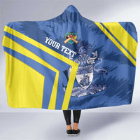 Custom The Bahamas Cricket Hooded Blanket Come On Bahamian
