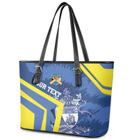 Custom The Bahamas Cricket Leather Tote Bag Come On Bahamian