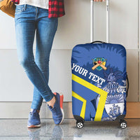 Custom The Bahamas Cricket Luggage Cover Come On Bahamian