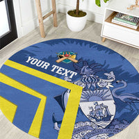 Custom The Bahamas Cricket Round Carpet Come On Bahamian
