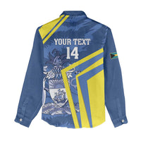 Custom The Bahamas Cricket Women Casual Shirt Come On Bahamian