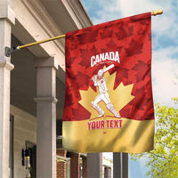 Custom Canada Cricket Garden Flag Come On Maple Leaf