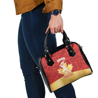Custom Canada Cricket Shoulder Handbag Come On Maple Leaf